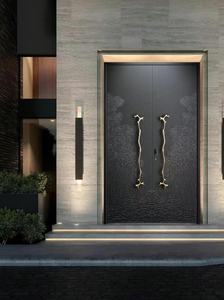 <span class=keywords><strong>Porte</strong></span> <span class=keywords><strong>d</strong></span>'<span class=keywords><strong>entrée</strong></span> principale de sécurité populaire, <span class=keywords><strong>entrée</strong></span> pivotante moderne et <span class=keywords><strong>porte</strong></span> extérieure <span class=keywords><strong>en</strong></span> <span class=keywords><strong>bois</strong></span> <span class=keywords><strong>massif</strong></span> utilisées pour les maisons et les villas - Product Image 2