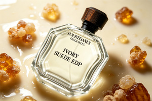 Kourtisanes Ivory Suede Woody Floral, Eau de Parfum Lujoso de Larga Duración, Fabricante de Fragancias para Mujer, OEM, ODM, Marca Privada - Product Image 3