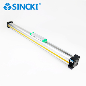 Silinder Tanpa Batang OSP-P25, Silinder Rel Geser Mekanis Bersambung dari Pemasok Suku Cadang Pneumatik Tanpa Batang OST - Product Image 3