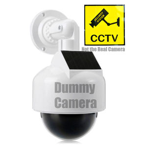 06CCTV SMARSECUR Solar Outdoor <b>Security</b> Dummy Speed Dome Fa-ke Accessories Waterproof <b>CCTV</b> <b>Camera</b> - Product Image 1