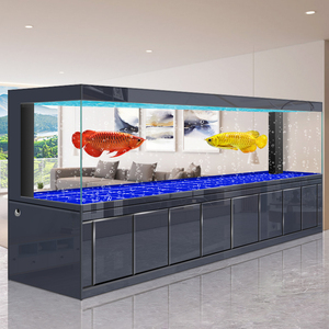 Pecera Grande de 2m para Oficina y Sala de Estar, con Filtro Inferior, para Peces Dragón Dorado, Modelo 2026 - Product Image 2