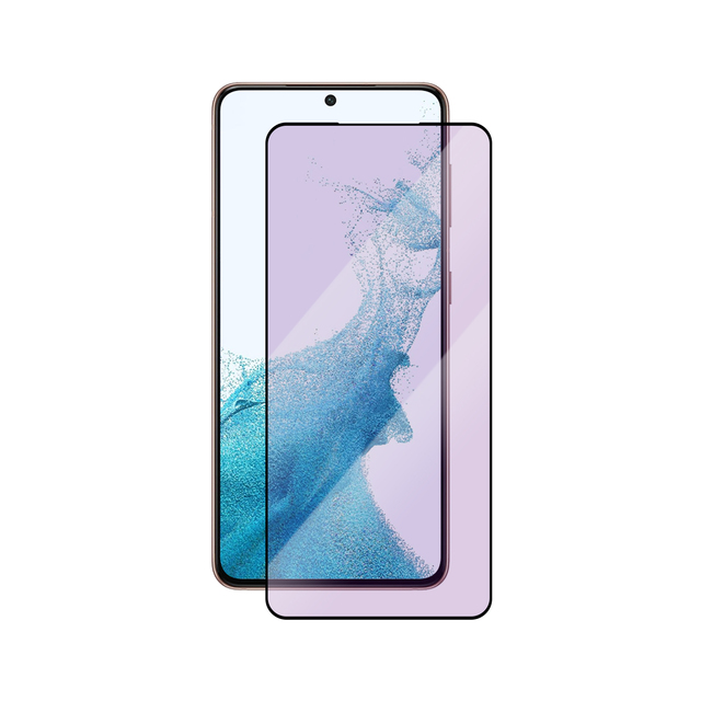 For Samsung S22 Plus S20 S23 S24 Ultra S21 2.5D Full Cover Anti Blue Ray Light 9H Tempered Glass Screen Protector Films