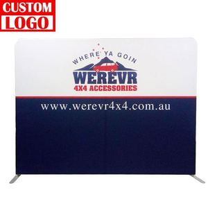 10X8Ft Tension Fabric Pillow <b>Case</b> Custom Logo Quick Show Tension Fabric Media <b>Wall</b> <b>Display</b> - Product Image 1