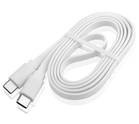 Câble de tresse plate TPE 2024 UUTEK 1 mètre 2 mètres PD 60W 3A câble de USB-C de charge rapide