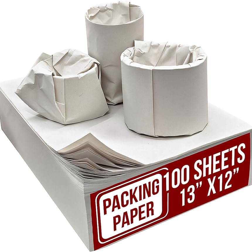 Durable Packing Paper Sheets for Safe and Reliable Packaging of Delicate and Fragile Goods
