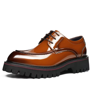Zapatos Oxford de Cuero Vacuno de Lujo para Hombre, Formales, de Negocios, para Bodas, Oficina, Antideslizantes, Transpirables, Cómodos e Impermeables - Product Image 6