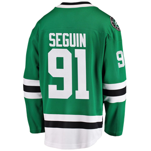 Camiseta de Hockey 2026 # 14 Jamie Benn # 21 Uniforme de hockey sobre hielo personalizado de Jason Robertson Verde Negro Verde neón - Product Image 4