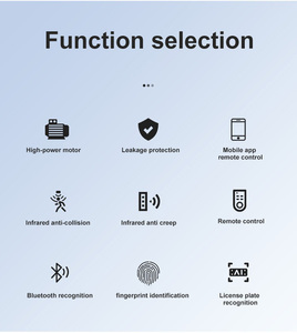 Hiện Đại Thanh Lịch Tự Động Nhôm Trượt Gấp Cổng Cho Nhà Đường Vào Nhà Đơn Giản Ngoài Trời Thiết Kế Thanh Lịch Kim Loại Cho Phía Trước Lối Vào - Product Image 3