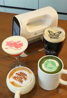 Imprimante à café portable EVEBOT SMART, imprimantes à jet d'encre, imprimante portable pour gâteaux, cocktails, macarons, conception de logo, mini-machine à crêpes
