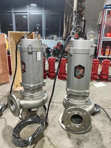 Pompe à eaux usées de type <span class=keywords><strong>broyeur</strong></span> à bride en acier inoxydable 304, 3KW, à performance stable, grand débit, pour drainage domestique - Product Image 5