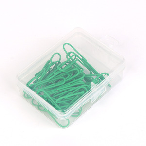 Haute qualité trombone bureau école papeterie dossier ensemble élégant moderne doré trombones - Product Image 4