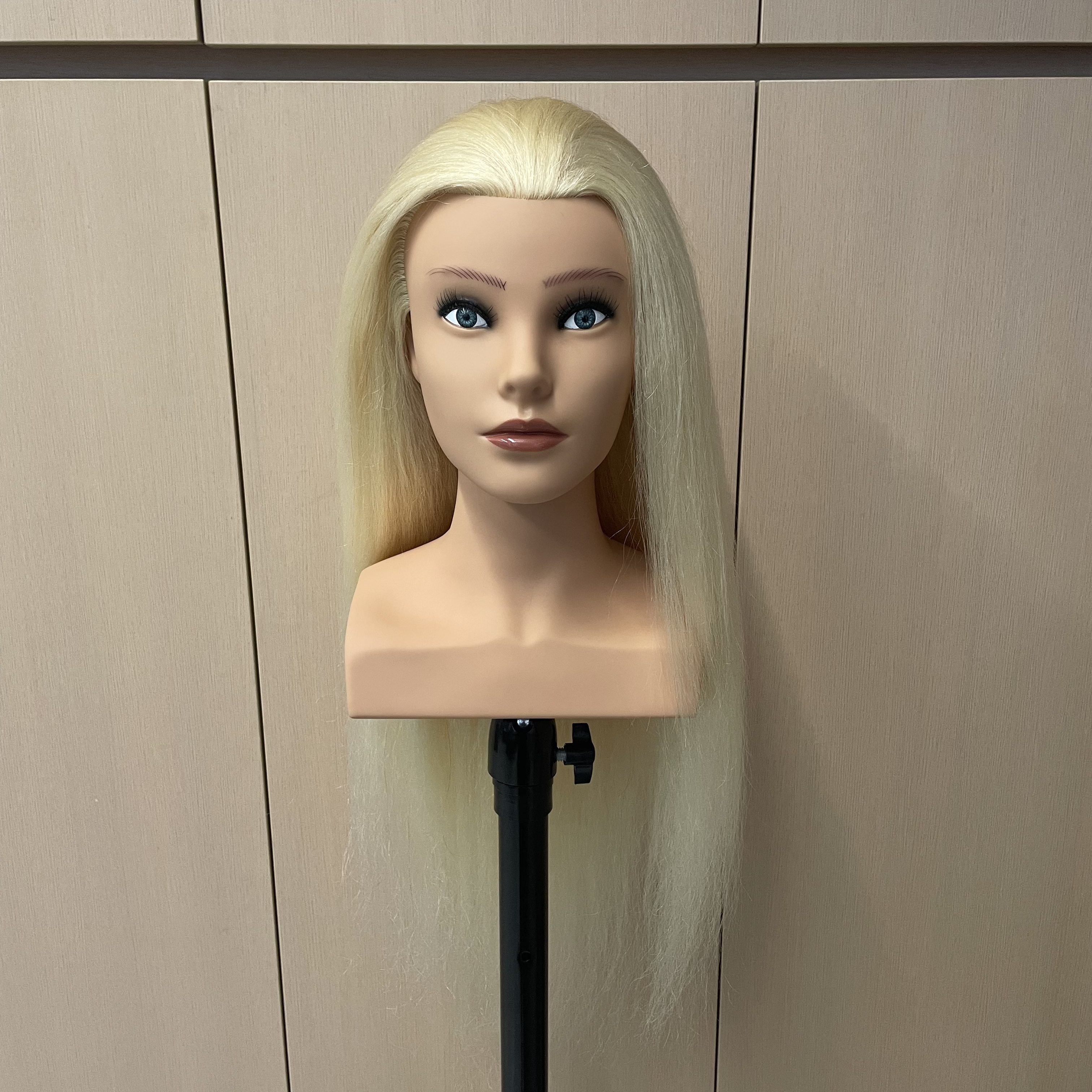 Mannequins de cheveux d'épaule blonde