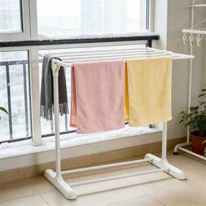 Séchoirs à <span class=keywords><strong>linge</strong></span> pliables portables mobiles d'intérieur pour vêtements Séchoir à <span class=keywords><strong>linge</strong></span> rétractable avec roulettes - Product Image 6
