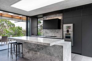 Cbmmmart nhà bếp tủ tường sơn mài tủ đá cẩm thạch đảo đồ nội thất nhà bếp cho biệt thự căn hộ khách sạn - Product Image 5