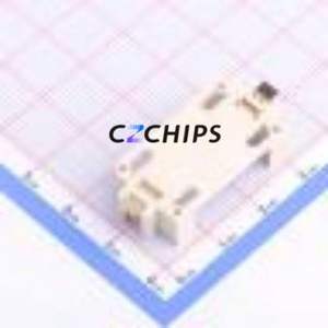 BS-24-B4AA016-R Button & Strip Battery Connector SMD Connector Battery Holder CR2450 Phosphor Bronze Gold - Product Image 2