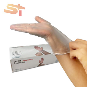 Guantes <span class=keywords><strong>de</strong></span> PVC Desechables SIKE, 100 Unidades por Paquete para Belleza, Cuidado del Cabello, Limpieza del Hogar, Guantes <span class=keywords><strong>de</strong></span> Grado Alimenticio para Médicos - Product Image 5