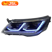 Feux de voiture pour VW Tiguan Phare Projecteur Lentille 2007-2012 Signal Dynamique Phare LED Phares Drl Automobile Accessoire