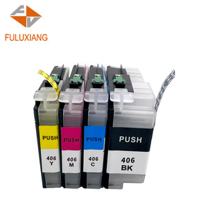 FULUXIANG متوافق مع XL لخراطيش الحبر LC406XL لطابعة الأخ ، - Product Image 2