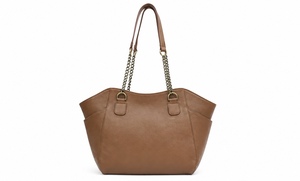 Sac à main en cuir de veau pleine fleur pour femme, style classique - Product Image 1