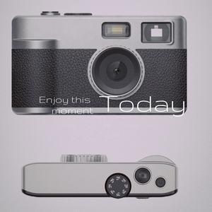 <span class=keywords><strong>Appareil</strong></span> <span class=keywords><strong>photo</strong></span> <span class=keywords><strong>numérique</strong></span> rétro sans écran 2026 de premier ordre avec 8 filtres, flash Xénon/LED, idéal pour le camping, 12MP - Product Image 1