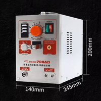 Machine de soudage par points à impulsions lumineuses LED SUNKKO 709A 70B 3.2KW pour batteries 18650, précision, garantie 1 an, 220V/110V, 7kg