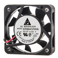 Ventilateur de refroidissement pour carte graphique et châssis CPU Delta EFB0412VHA DC12V 0.23A 40*40*10MM 4010 4CM, double roulement à billes d'origine