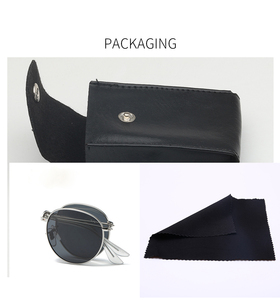 Kim loại thể thao gấp lái xe gương phân cực gấp Kính râm gấp Kính râm Xách Tay Chất lượng cao - Product Image 3