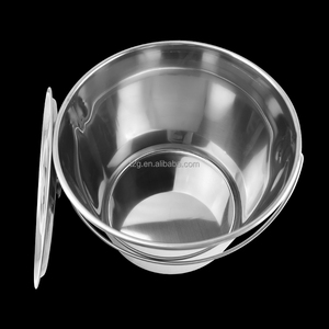 Cubo de Acero Inoxidable con Tapa, Diseño Moderno para Uso en la Cocina - Product Image 3