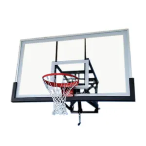 Sistema di montaggio a parete sospesa basket tabellone del cerchio regolabile