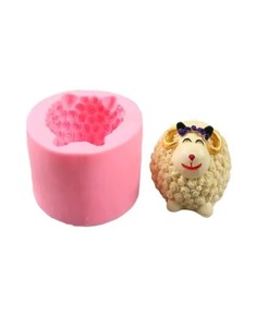 Molde de Silicona 3D con Forma de Oveja, Libre de BPA, Apto para Alimentos, Marca Toolee, Personalizable con Logotipo, para Jabón, Velas Aromáticas, Chocolate, Apto para Lavavajillas - Product Image 2