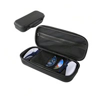 Ensemble de sacs de transport EVA tout-en-un avec coque en silicone souple et protection d'écran en verre trempé pour la manette PS5 Portal
