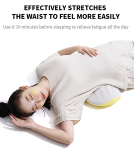 Heated Memory Foam <strong>Bed</strong> <strong>Back</strong> Rest Pillow Ergonomic Lumbar <strong>Support</strong> Cushion for <strong>Back</strong> Pain Relief, Adjustable Heat Therapy for <strong>Bed</strong> - Product Image 5