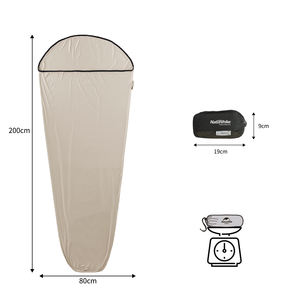 Naturehike ถุงนอนยืดหยุ่นสูง,ถุงนอนสำหรับเดินทางคุณแม่แบบพกพาน้ำหนักเบาเป็นพิเศษสำหรับโรงแรม - Product Image 4