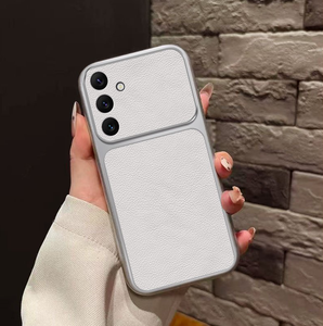 เคสโทรศัพท์มือถือแบบนิ่ม TPU ลายลิ้นจี่เคลือบ PU สำหรับ <span class=keywords><strong>Samsung</strong></span> <span class=keywords><strong>Galaxy</strong></span> รุ่น A14 A15 A16 A17 A02S A21S A22 A23 A24 A25 A26 A30 A20 A31 A32 ฝาหลัง - Product Image 3