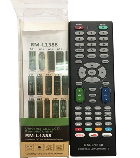 RM-L1388 Universal LED/LCD Remote Control,push to Work