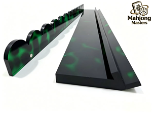 Règle <span class=keywords><strong>de</strong></span> Mahjong <span class=keywords><strong>de</strong></span> luxe à motif coquille transparente, arrangeur <span class=keywords><strong>de</strong></span> cartes <span class=keywords><strong>de</strong></span> Mahjong en acrylique <span class=keywords><strong>de</strong></span> 4 mm, poussoir et support <span class=keywords><strong>de</strong></span> cartes, 4 pièces par ensemble - Product Image 3