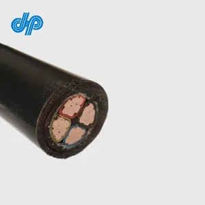 0.6/1KV XLPE souterrain/câble électrique blindé isolé par PVC de bande en acier 4c * 25 mm2