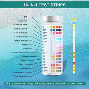 Jauges d'<span class=keywords><strong>eau</strong></span> potable 16 en 1 Tap & Well Water Testing Equipment pour une <span class=keywords><strong>analyse</strong></span> complète - Product Image 5