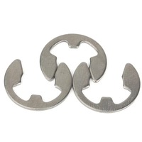 Stainless Steel DIN 6799 E Type Retaining Rings Open E Clips for Shaft and Mechanical Assembly