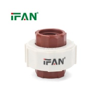 IFAN OEM Raccords et tuyaux PPH pour drainage et plomberie, Raccord mâle égal avec insert en laiton, Adaptateur PPH