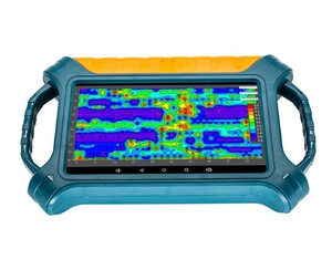 Détecteur d'eau souterraine multifréquence 16 canaux ADMT-300SX (+ capteur C1) en acier inoxydable IP68 avec bobine de 10 cm pour forage Wi-Fi - Product Image 4