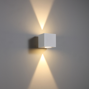 Square Up And Down 8 + 60 Degree Wall Washer Surface Mount Led Đèn Tường Trong Nhà 6W LED - Product Image 5