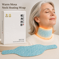 Collier de moxibustion Qiai personnalisable et confortable pour le soin nourrissant du cou des personnes âgées
