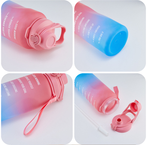 Haers 2023 phong cách mới bán buôn nhựa thể thao Chai nước Tritan BPA free giá rẻ uống chai biểu tượng tùy chỉnh - Product Image 5