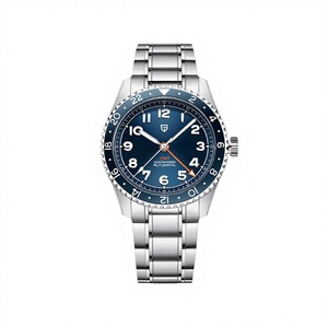 Reloj de Pulsera PAGANI DESIGN, Último Modelo, para Hombre, Automático, Mecánico, Analógico, Luminoso, de Moda, para Negocios, con Correa de Acero Inoxidable y Cierre Plegable - Product Image 1