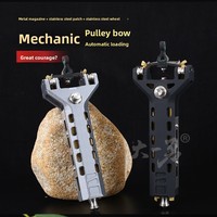 Ketapel Otomatis Flower Fairy, Tembakan Cepat 3D Berkelanjutan, Seluruh Bagian Logam, Sistem Magazen, Portabel, Praktis, Untuk Dewasa, Aktivitas Luar Ruangan