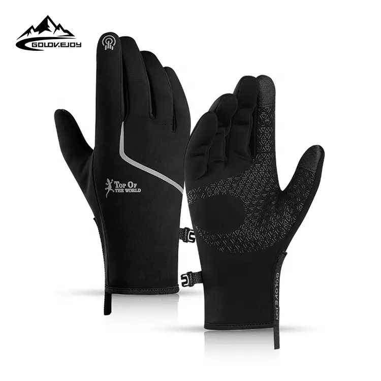 GOLOVEJOY-guantes antideslizantes DB38 Unisex, resistentes al agua, con pantalla táctil, para ciclismo, deporte, reflectantes, para motocicleta