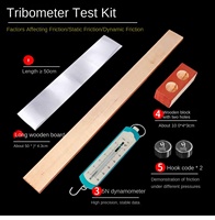 Le testeur tribométrique explore les facteurs d'influence de la friction. Le démonstrateur de mécanique physique pour les collèges