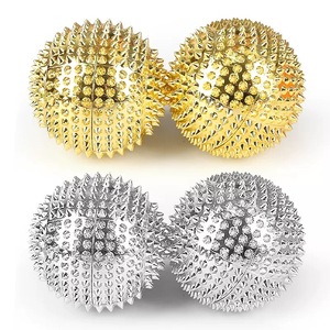 Bola de masaje de acupresión relajante muscular para dedos y pies, Bola de erizo de entrenamiento, Bola de masaje de Palma - Product Image 3