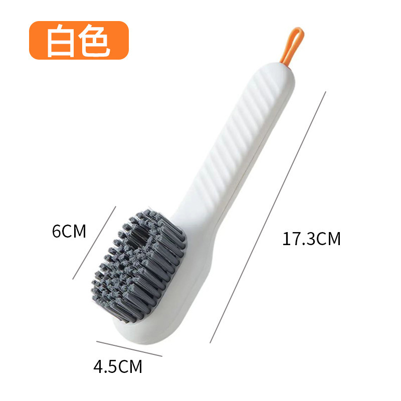 Brosse à chaussures blanche remplie de liquide [paquet unique]